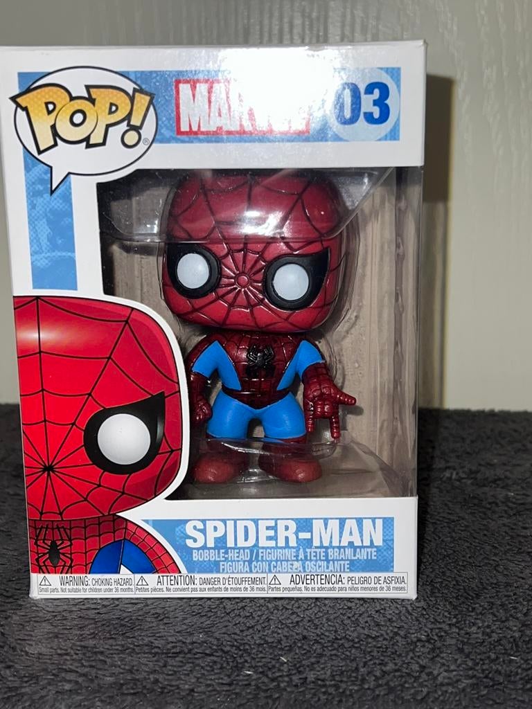 Spider-Man Funko Pop (03), Collections, Enlèvement ou Envoi, Comme neuf