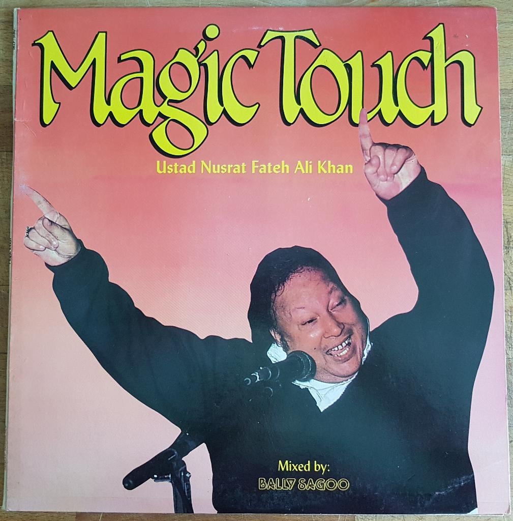 LP Nusrat Fateh Ali Khan - Magic Touch - 1991, Ophalen of Verzenden, Zo goed als nieuw, 12 inch