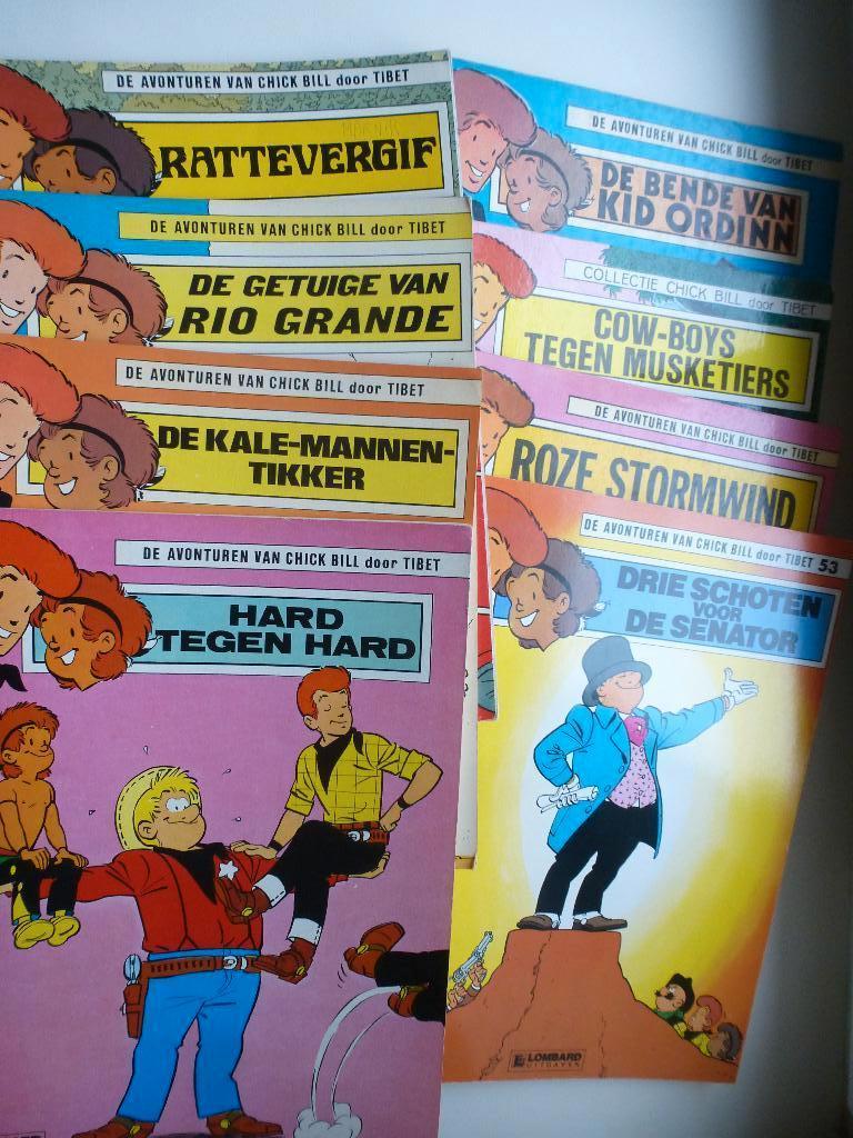 SOFTCOVER STRIPS CHICK BILL, Boeken, Meerdere stripboeken, Ophalen of Verzenden, Gelezen