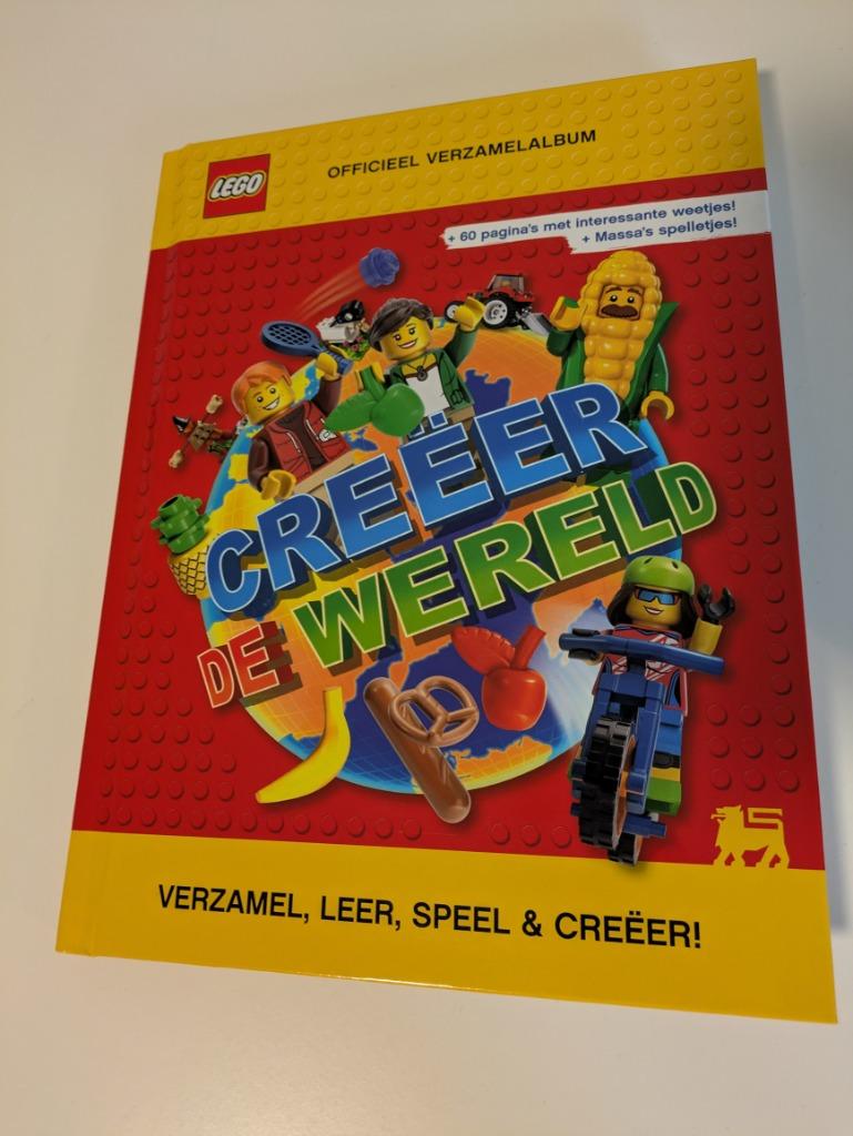 Verzamelalbum Lego 'Creëer de wereld' vol, Enlèvement ou Envoi, Comme neuf