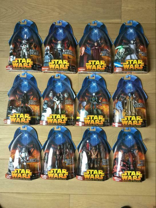 Star wars - Revenge of the Sith #33 > #44, Ophalen of Verzenden, Nieuw, Actiefiguurtje