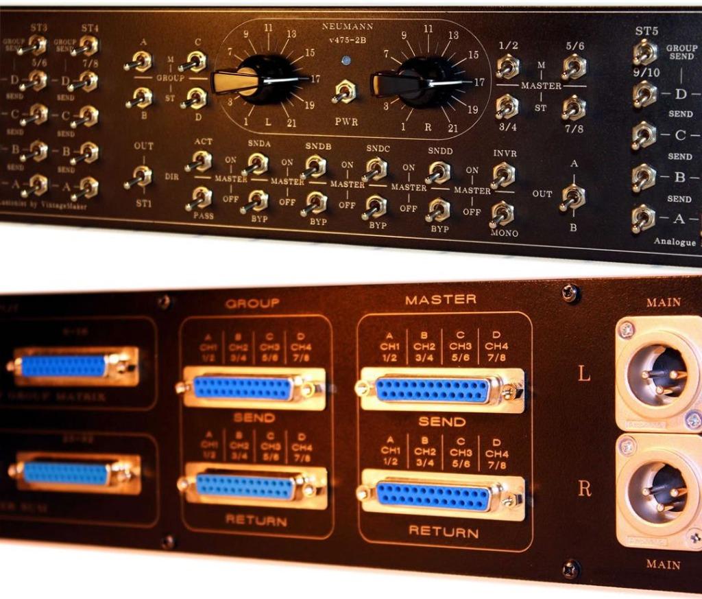 Custom built Legendary Neumann Transformer Summing Mixers, Audio, Tv en Foto, Verzenden, Nieuw, Audio