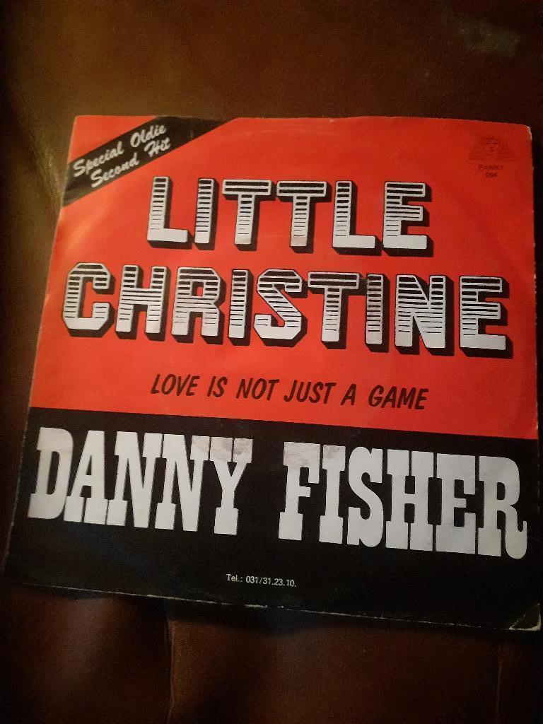 45T Danny Fisher : Little Christine (Belpop), Cd's en Dvd's, Ophalen of Verzenden