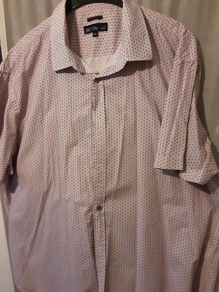 Zomerhemd met korte mouwen, Kleding | Heren, Overhemden, Wit, Ophalen of Verzenden, Zo goed als nieuw, Halswijdte 43/44 (XL)