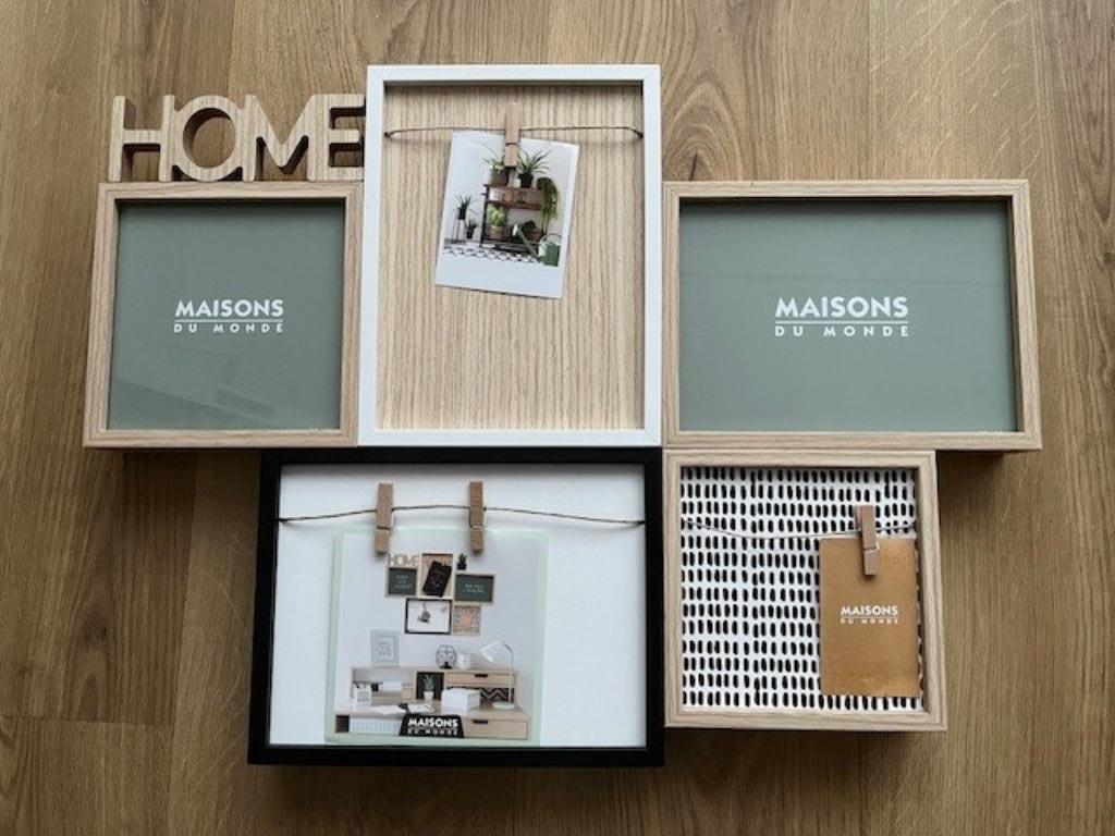 Cadre Maisons du monde, Moins de 100 cm, Comme neuf, Enlèvement, 50 à 75 cm