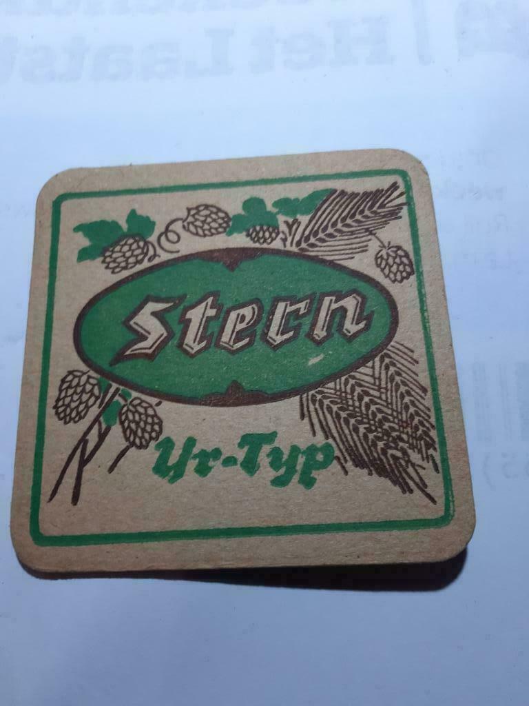 oude bierkaartje: Oud Bruin  Robau  Bavik, Verzamelen, Ophalen of Verzenden