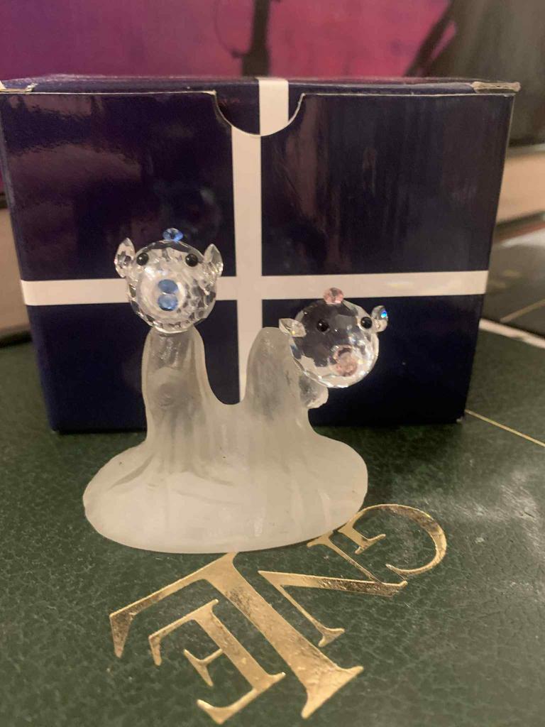 glaze beeldje vissen, Verzamelen, Swarovski, Ophalen, Nieuw