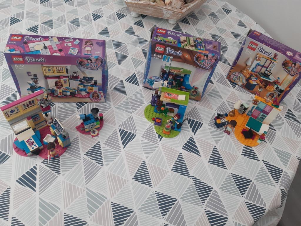 3 x lego friends 41327 + 41329 + 41341, Ophalen, Zo goed als nieuw, Lego