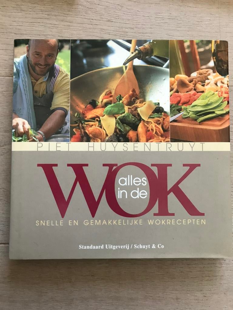 Alles in de wok - Piet Huysentruyt, Enlèvement ou Envoi, Comme neuf, Piet Huysentruyt, Plat principal