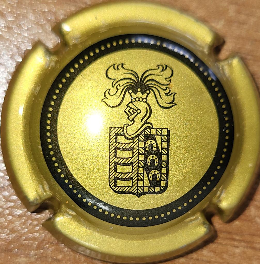 Capsule Cava d'Espagne FREIXENET or foncé & noir nr.11a, Ophalen of Verzenden, Nieuw, Spanje, Overige typen
