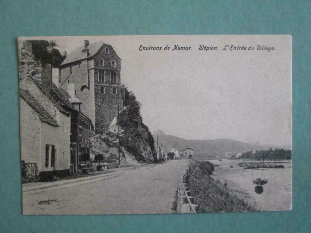 oude postkaart van Wépion, Envoi
