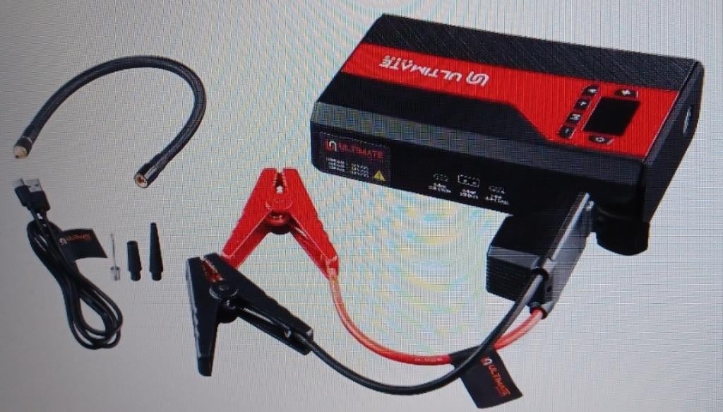 Ultimate Speed 4-in-1Jumpstarter met Compressor(gratis verz), Auto diversen, Jumpstarters, Verzenden, Nieuw