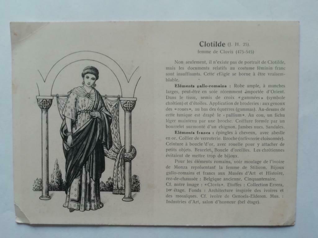 Clotilde Vrouw van Clovis, Collections, Enlèvement ou Envoi, 1940 à 1960, Non affranchie, Politique et Histoire