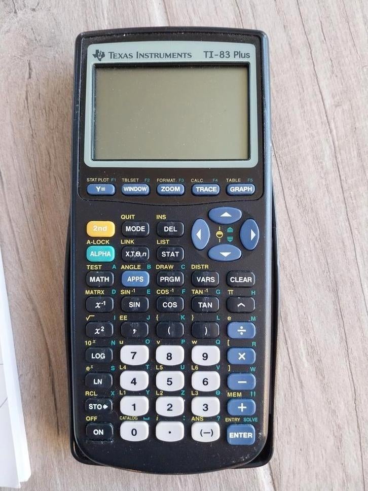 TI 83 plus rekenmachine Texas instruments, Ophalen of Verzenden