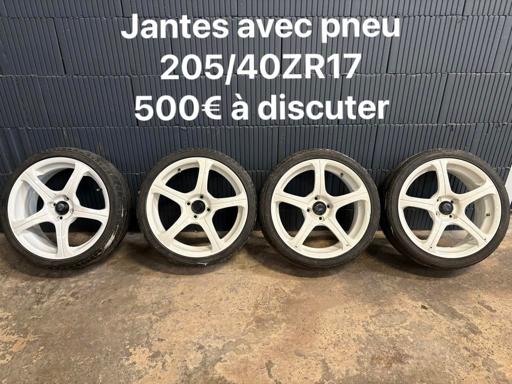Janted avec pneu, Pneus et Jantes, 17 pouces, Enlèvement, Utilisé