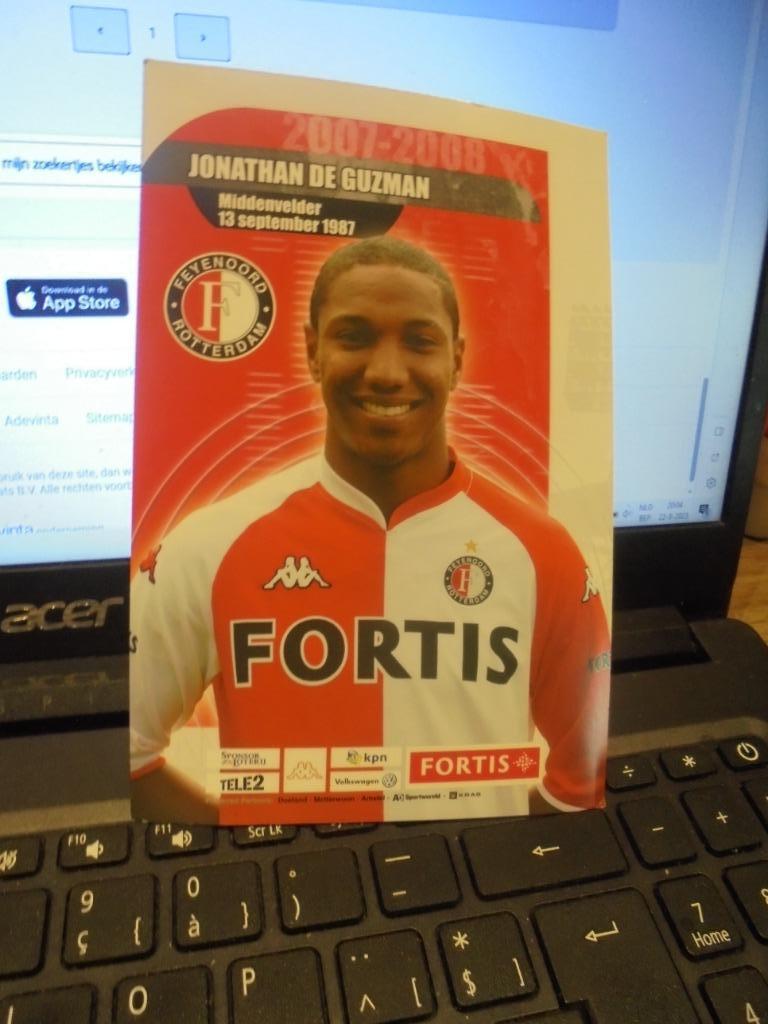 Jonathan De Guzman, Verzamelen, Ophalen of Verzenden, Zo goed als nieuw, Poster, Plaatje of Sticker