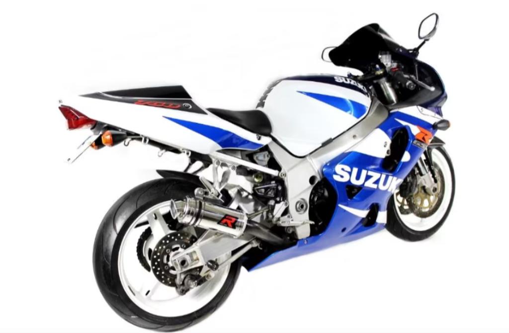 Pot d'échappement Dominator Suzuki GSXR GSX-R 600 750 K1 K2, Envoi, Neuf