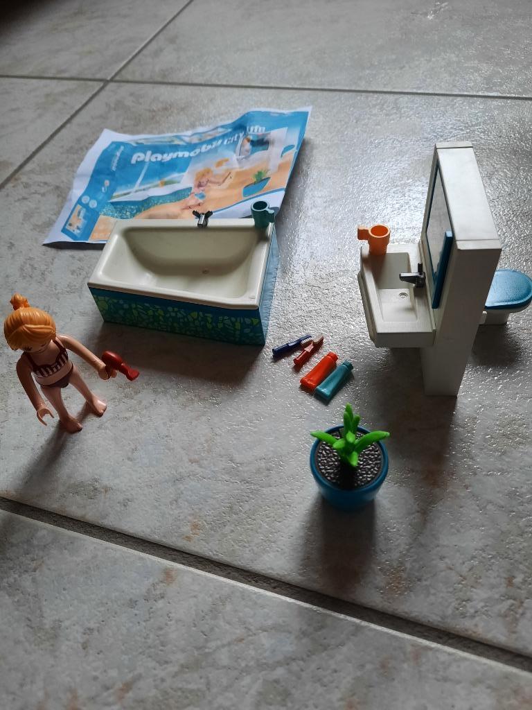 Playmobil City Life 5577 salle de bain, Enlèvement ou Envoi, Utilisé