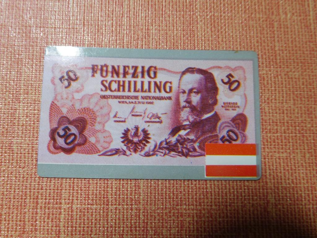 Plaque de 50 schilling  de Beukelaer, Collections, Enlèvement ou Envoi, Utilisé, Autres types