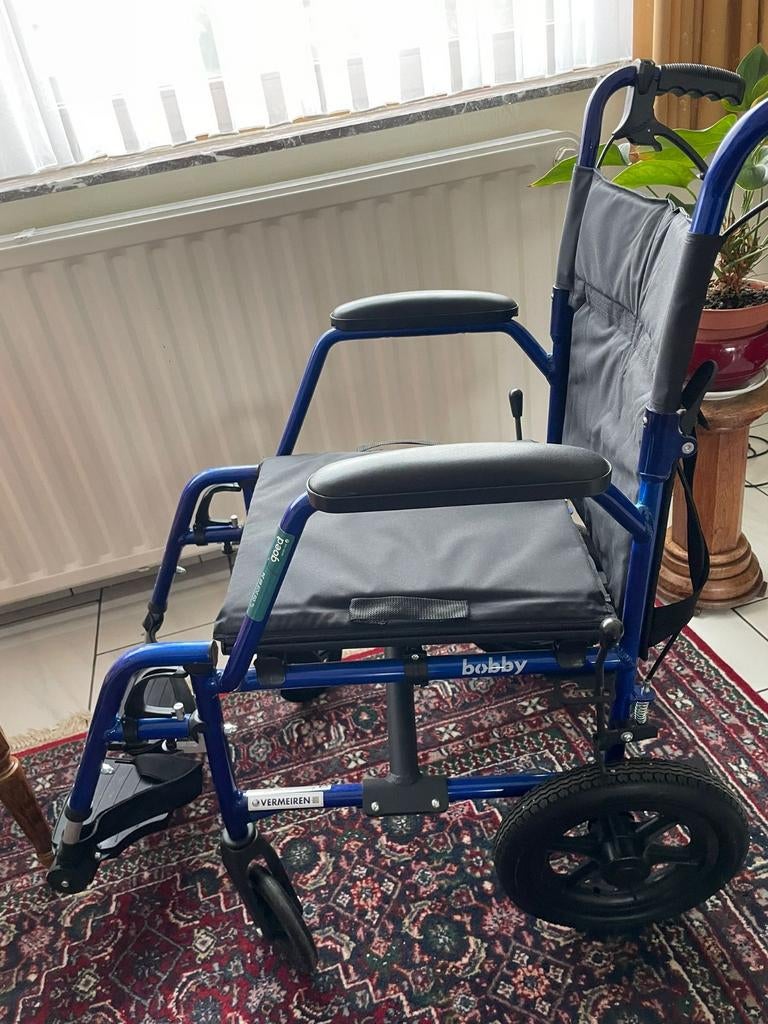 Chaise roulante pliable bobby, Enlèvement