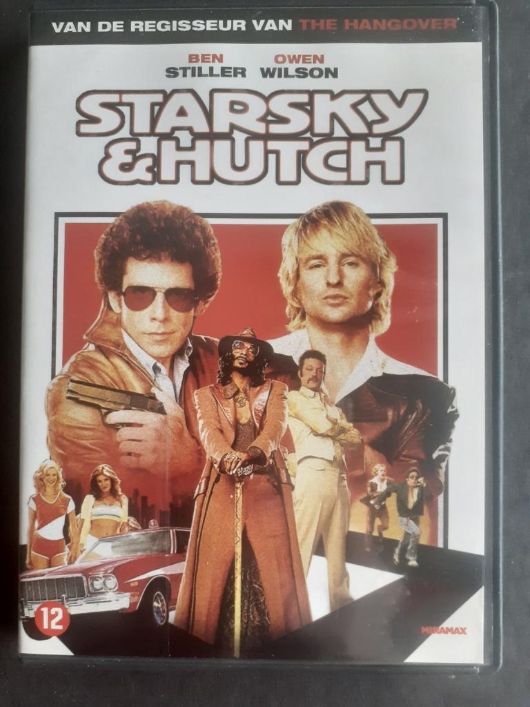 Starsky & Hutch (2004) Ben Stiller,  Owen Wilson, Snoop Dog, Vanaf 12 jaar, Ophalen of Verzenden, Zo goed als nieuw, Actiekomedie