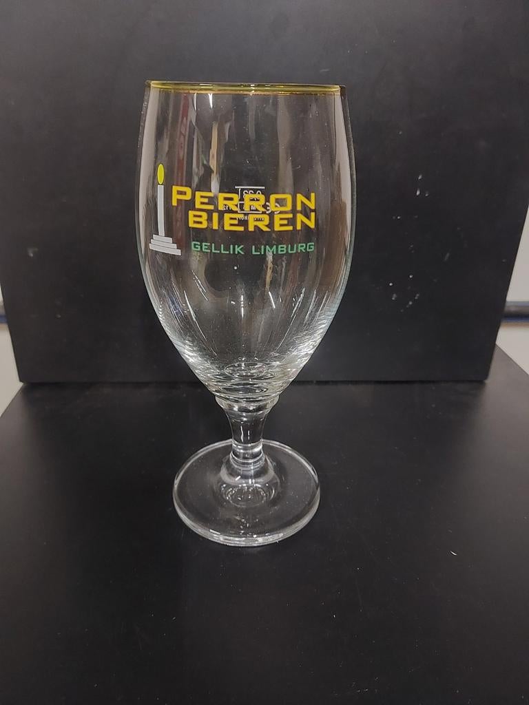 Perron bierglas, Verzamelen, Ophalen of Verzenden, Nieuw, Bierglas