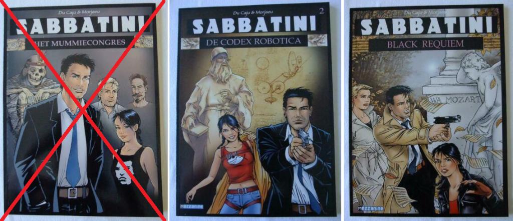 Sabbatini: nummers 1, 2 en 3 - eerste druk - NIEUW!!!, Boeken, Ophalen of Verzenden, Nieuw