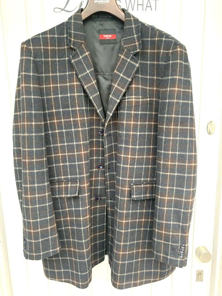 Heren Italiaanse mantel Ornella Luigi 62 z.g.a.n., Enlèvement ou Envoi, Comme neuf, Veste ou Manteau