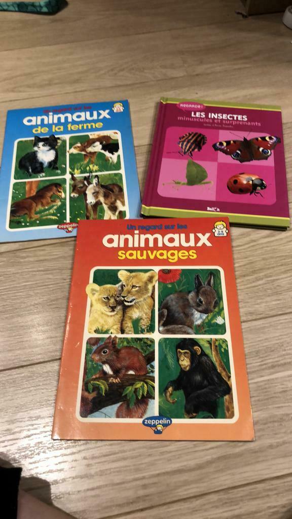 Lot de 3 livres sur les animaux : zeppelin et ballon, Gelezen