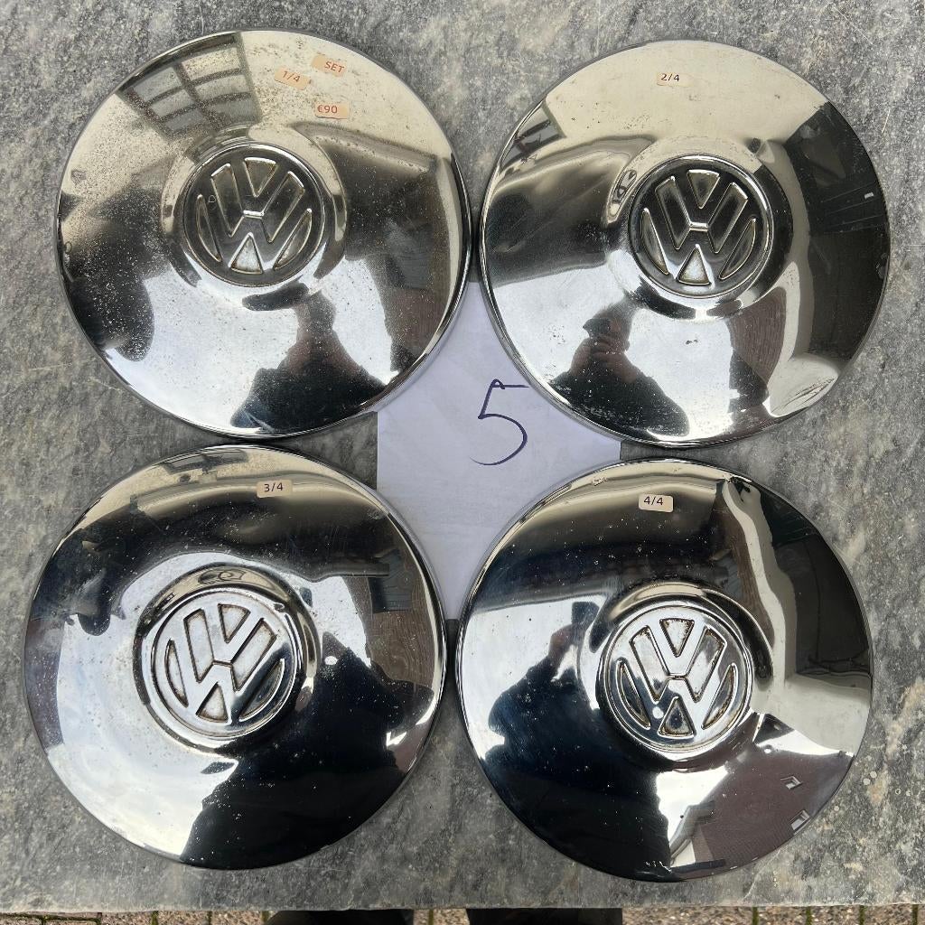 Kit couvre-roues VW 4x130 KG Beetle T14 68- chromé, Enlèvement ou Envoi, Utilisé