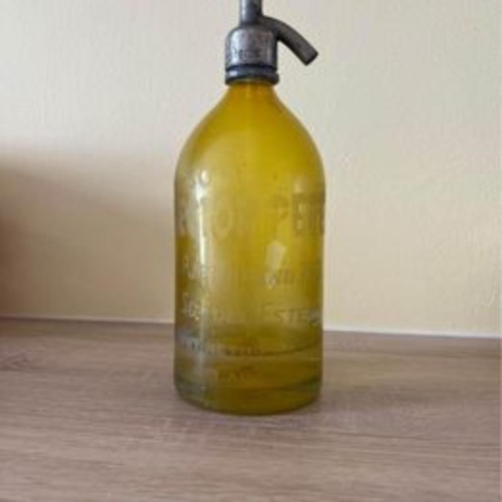 Bouteille siphon eau de seltz, Antiquités & Art, Envoi
