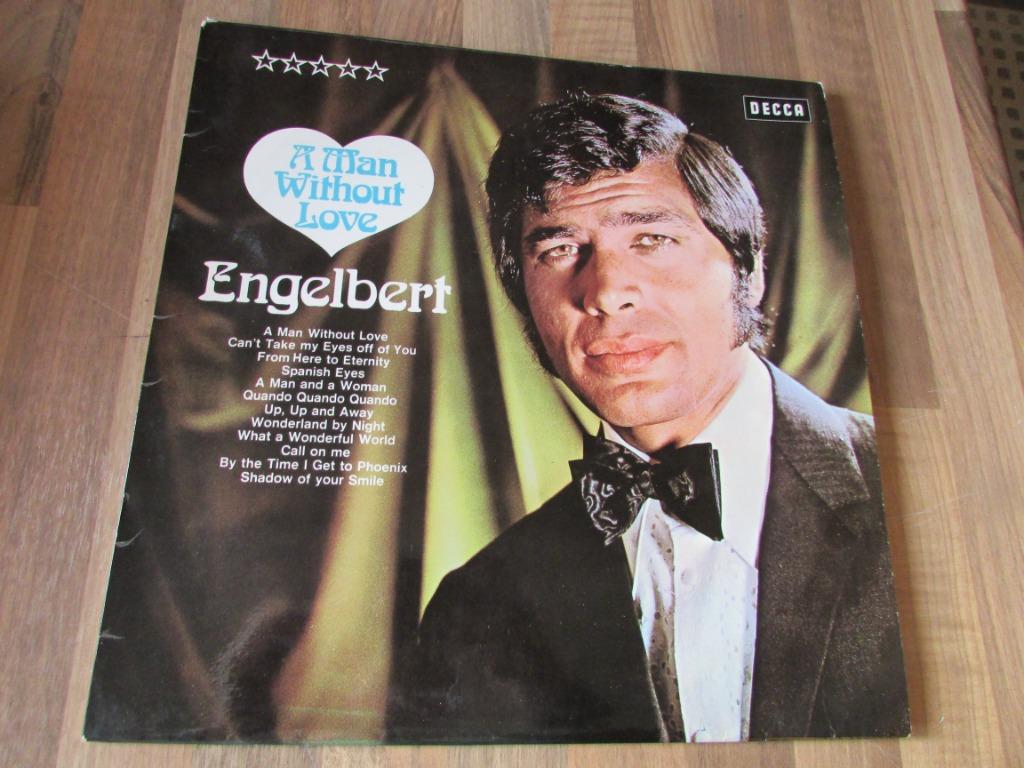 ENGELBERT HUMPERDINCK, A MAN WITHOUT LOVE, LP, Cd's en Dvd's, Ophalen of Verzenden, Gebruikt, 12 inch
