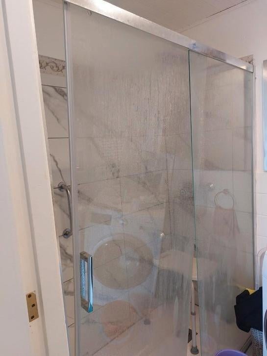 2 Portes vitrées de douche, Enlèvement, Comme neuf