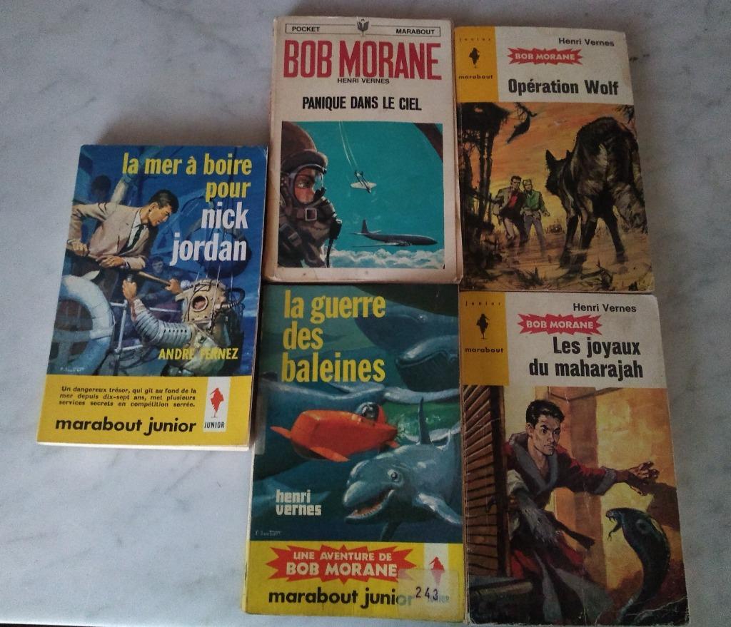 Lot de 5 livres de la collection Marabout, Boeken, Ophalen of Verzenden, Gelezen