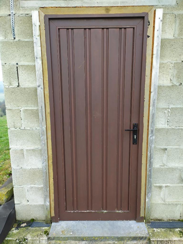 Porte de l'entrer, Bricolage & Construction, Enlèvement, Utilisé, Bois