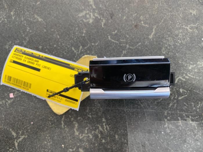 Handrem schakelaar van een Citroen C4 Grand Picasso, Ophalen of Verzenden, 3 maanden garantie, Gebruikt, Citroën