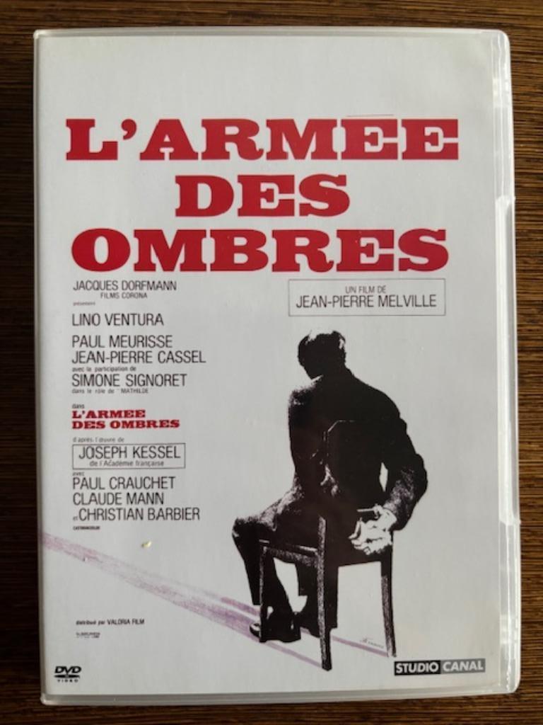 L' Armée des Ombres Jean-Pierre Melville Lino Ventura, Tous les âges, Drame, Comme neuf, Enlèvement
