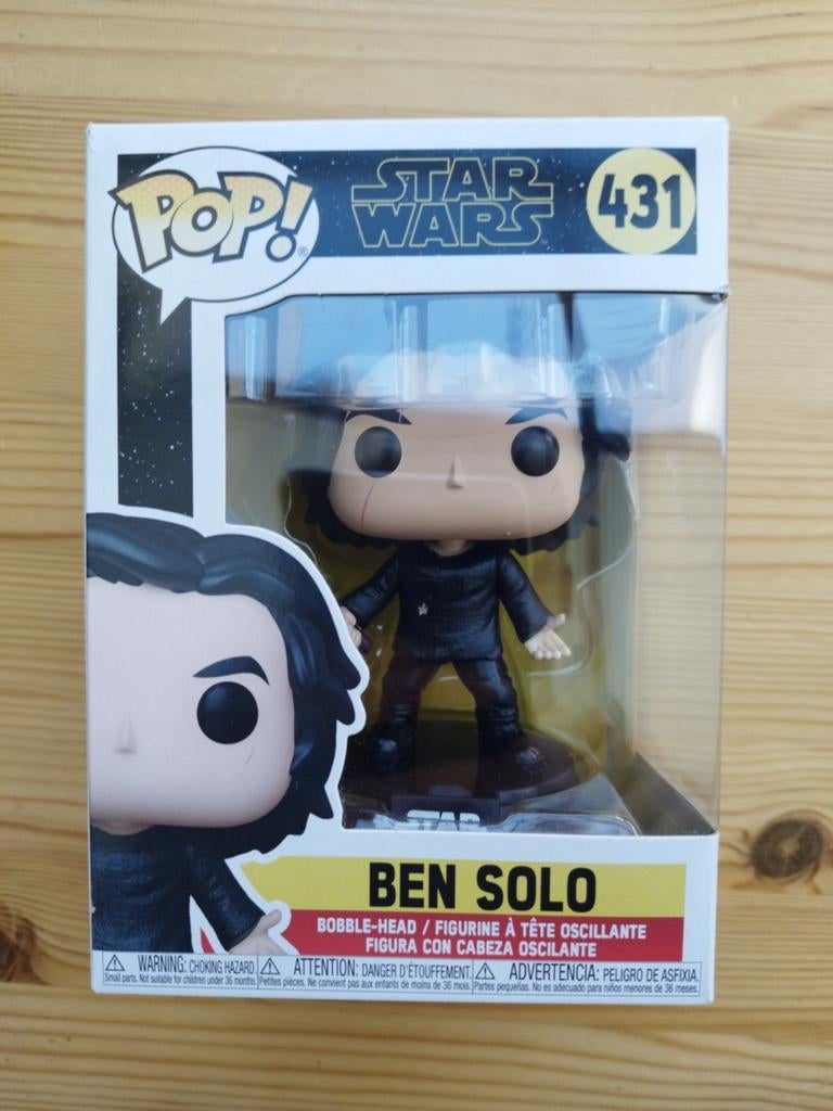 Funko POP - Star Wars BEN SOLO 431, Enlèvement ou Envoi, Comme neuf