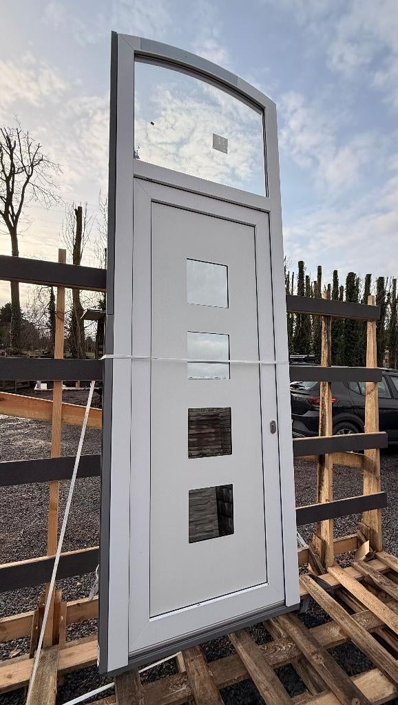 Porte d'entrée en PVC blanc, Enlèvement ou Envoi, Neuf