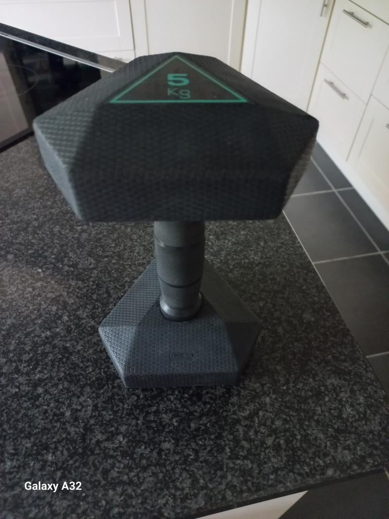 Halter 5kg Decathlon, Enlèvement, Comme neuf
