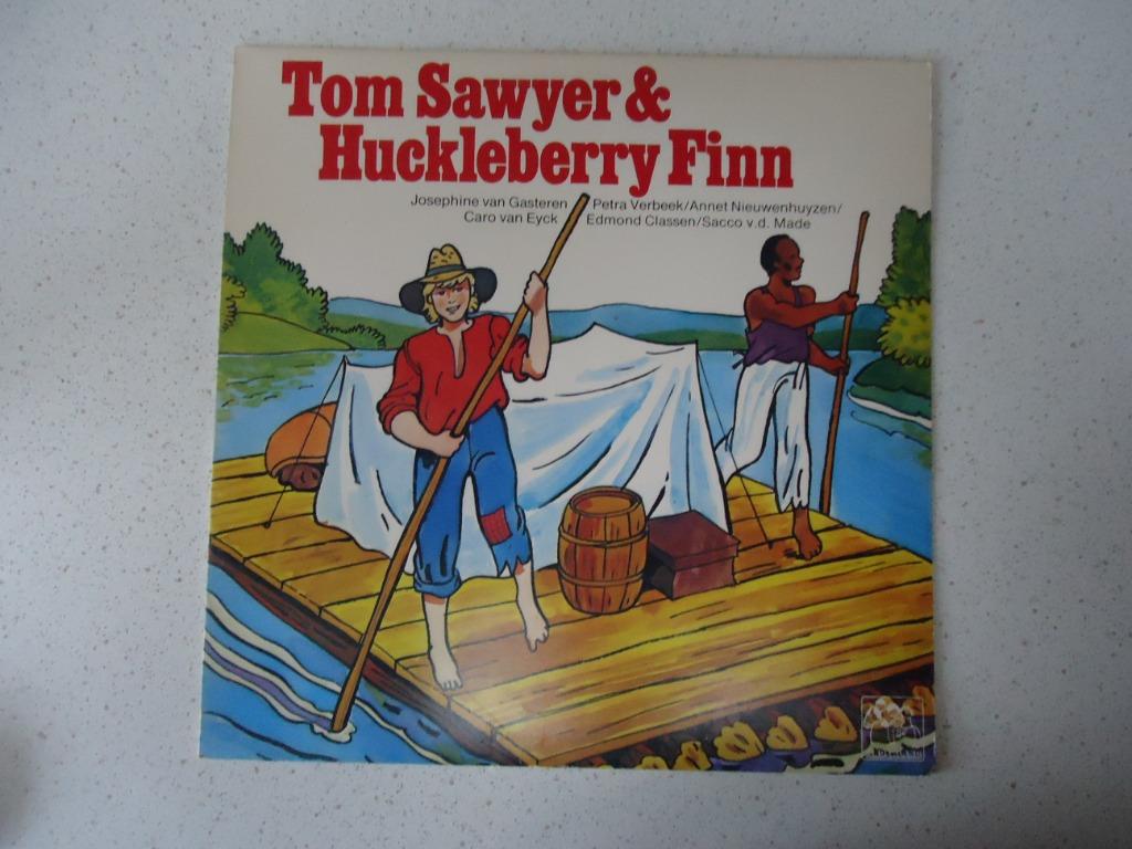 Sprookjes LP "Tom Sawyer & Huckleberry Fin" anno 1981., Enlèvement ou Envoi, Utilisé, Fable ou Conte (de fées)