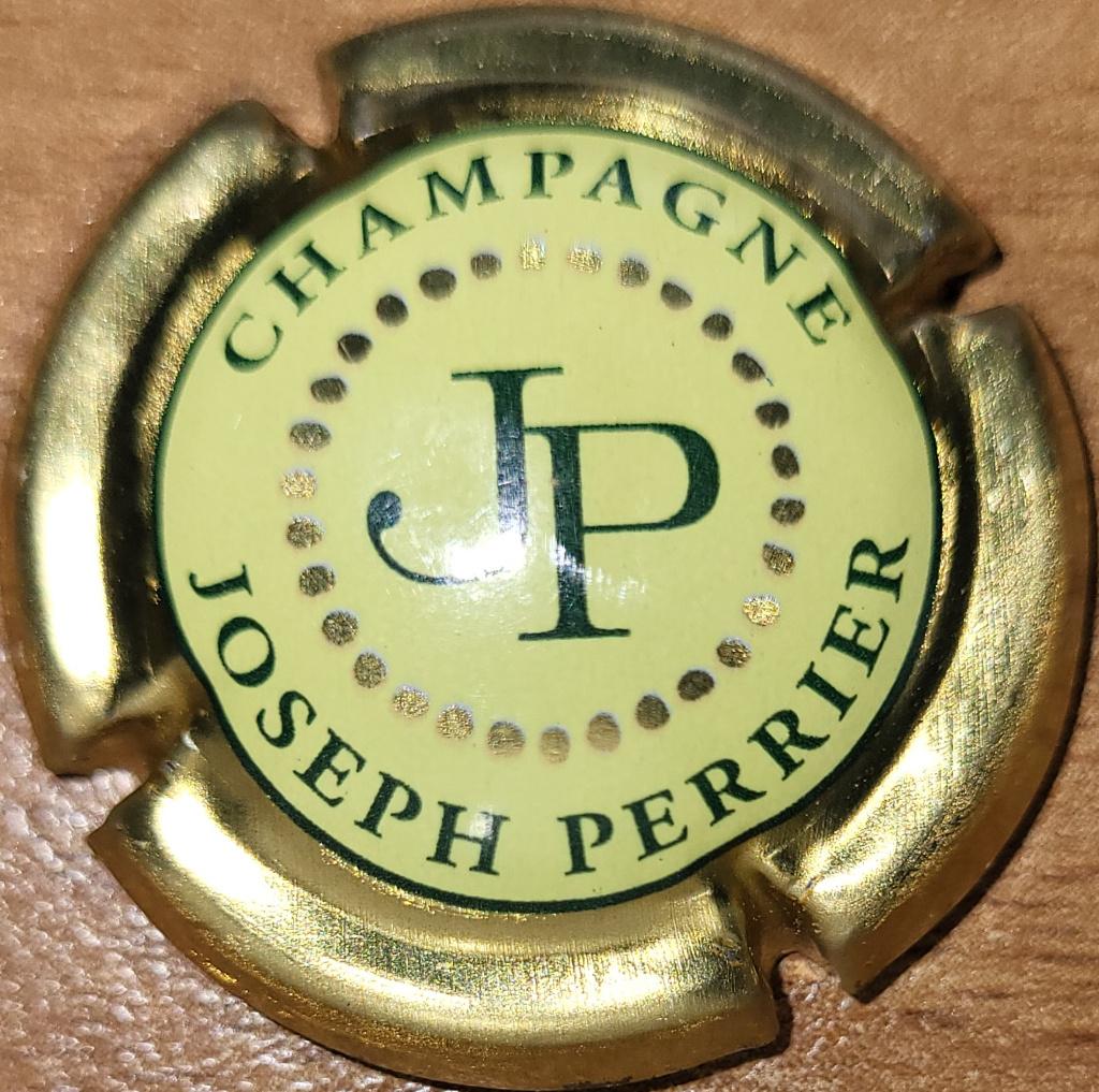 Capsule Champagne Joseph PERRIER jaune pâle & or nr.80, Enlèvement ou Envoi, Neuf, France, Champagne