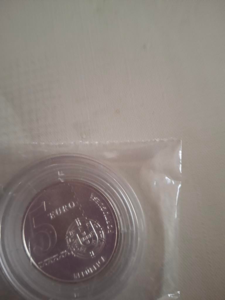 5 euro munt portugal, Timbres & Monnaies, Enlèvement ou Envoi, Portugal, 5 euros, Argent