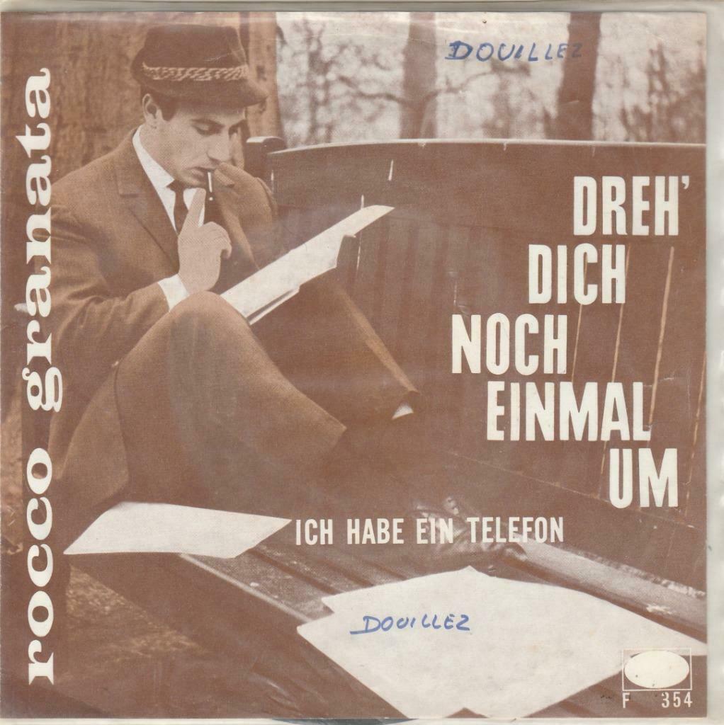 45T: Rocco Granata : Dreh' dich noch einmal um, Cd's en Dvd's, Vinyl | Overige Vinyl, Ophalen of Verzenden, Overige formaten