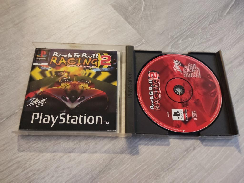 Rock & Roll Racing 2: Red Asphalt, Consoles de jeu & Jeux vidéo, Jeux | Sony PlayStation 1, Enlèvement ou Envoi, 2 joueurs, Course et Pilotage