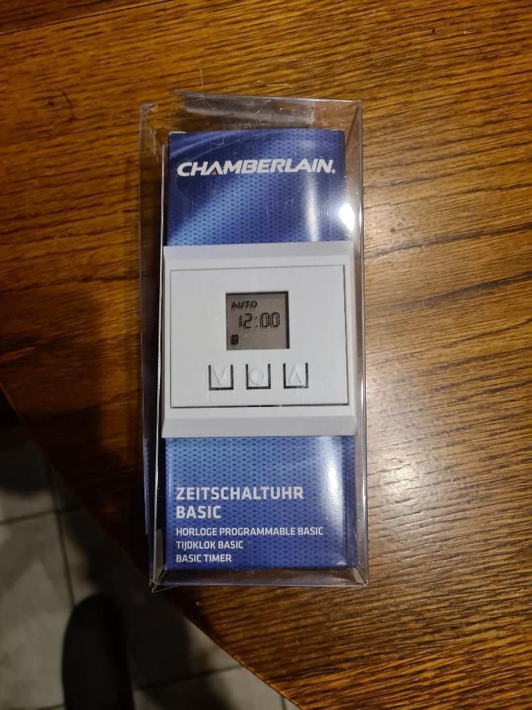 Chamberlain Basic tijdschakelklok, Bricolage & Construction, Enlèvement, Neuf, Interrupteur