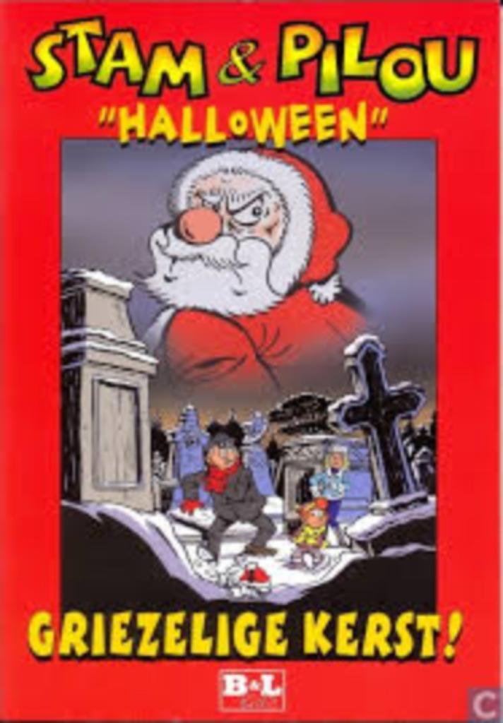 Stam & Pilou - "Halloween" - Griezelige Kerst!, Une BD, Enlèvement ou Envoi, Comme neuf