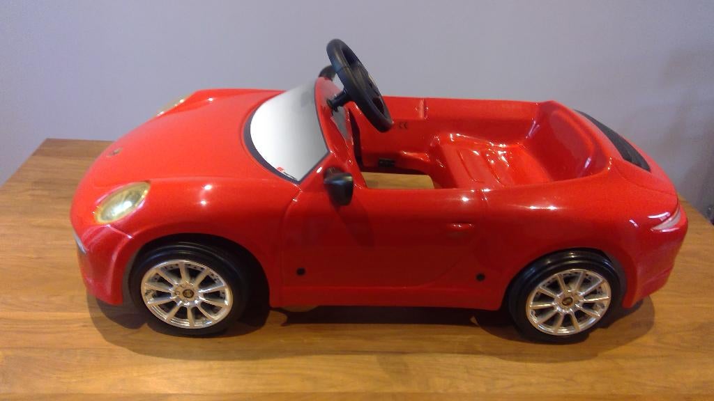 Trapauto Porsche, Ophalen