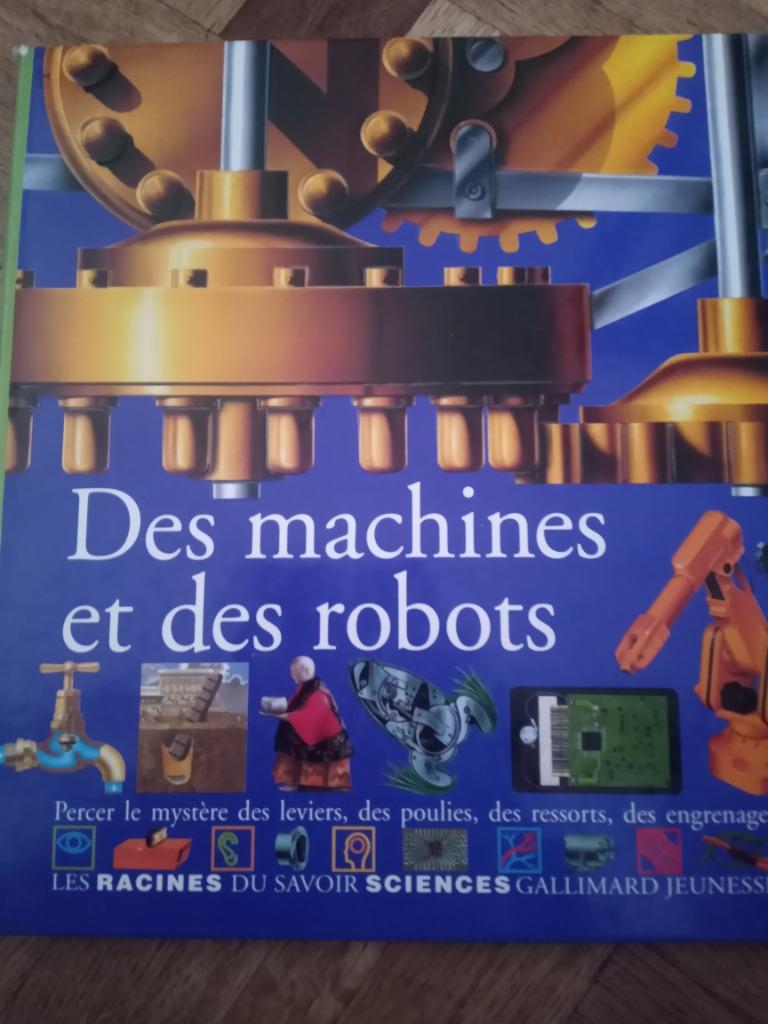 Livre enfant des machines et des Robots, Enlèvement ou Envoi