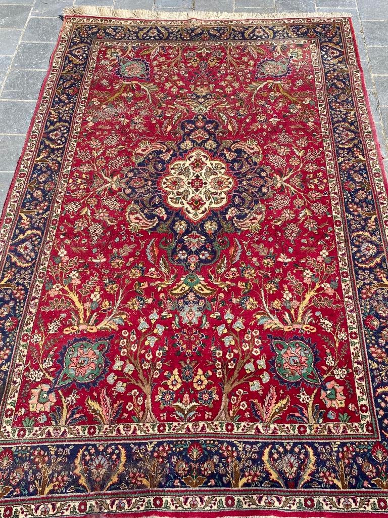 Tapis d’orient avec certificat, Maison & Meubles, Enlèvement, Comme neuf